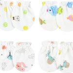 Newborn Baby Mittens No Scratch Cotton Gloves Warm Mittens Baby Glove for Boys Girls